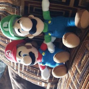 Nintendo Mario and Luigi 2 Plush Doll Set 8.5 inches